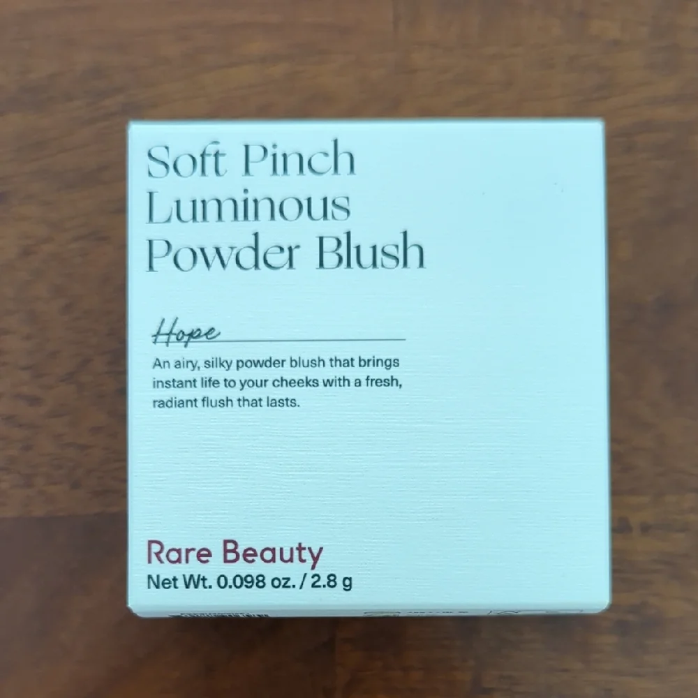New In Box Rare Beauty Blush with Soft Pink Hue